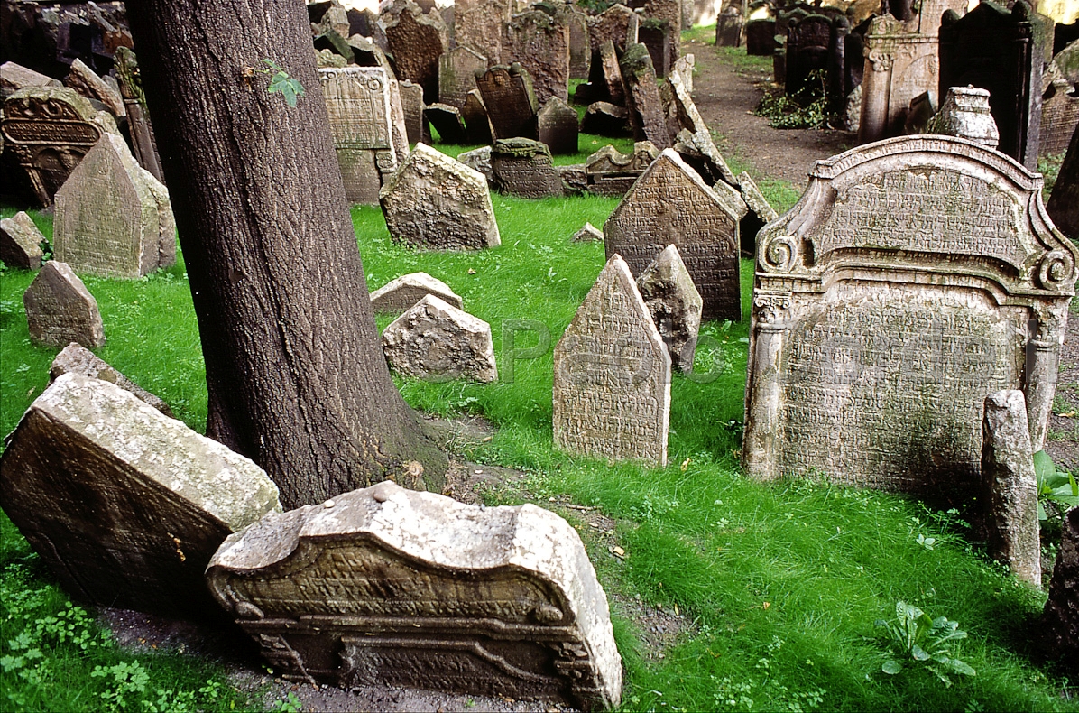 Old Jewish Cemetery, Prague, Czech Republic
 (cod:Prague 03)